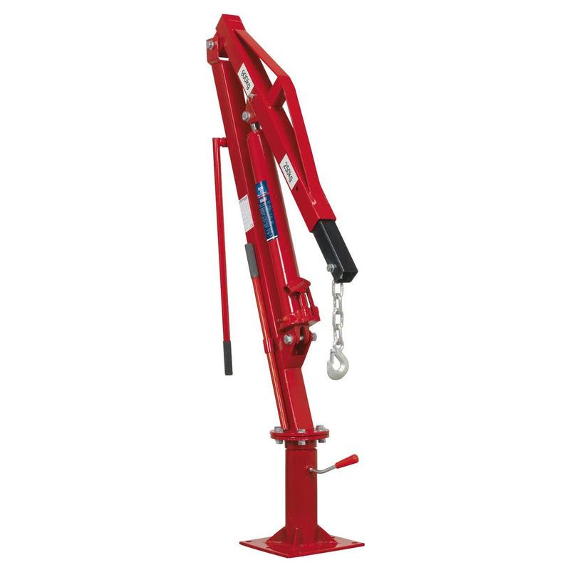 Sealey Static Mounted Crane 900kg SSC900 Sealey - Dynamic Drive