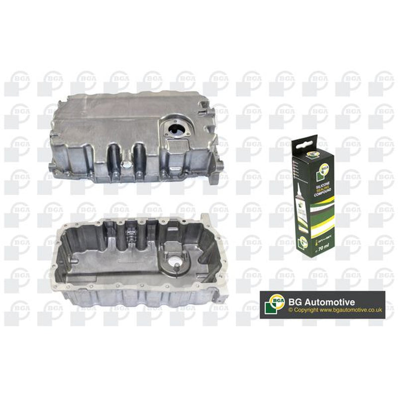 BGA Engine Oil Sump Pan fits Audi A3 2003-2013 1.6 1.9 2.0