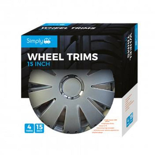 Simply 15" Wheel Trims Vortex Set of 4
