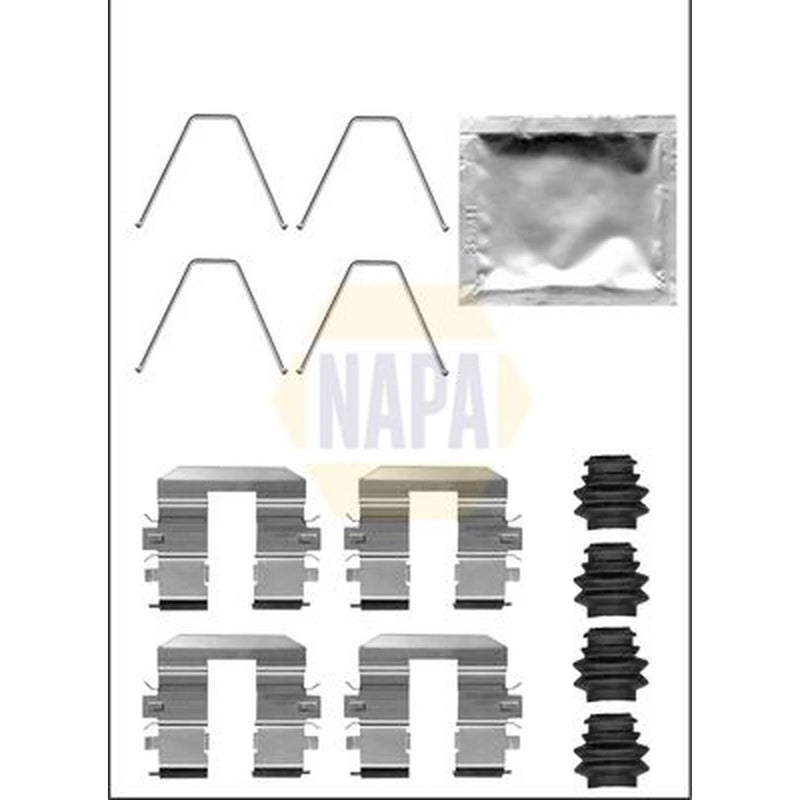 NAPA Brake Pad Accessory Fitting Kit Rear fits Hyundai Tucson 2015-2023