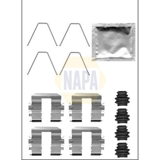 NAPA Brake Pad Accessory Fitting Kit Rear fits Hyundai Tucson 2015-2023