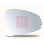 Apec Exterior Wing Mirror Glass Right fits Audi A3 2004-2020