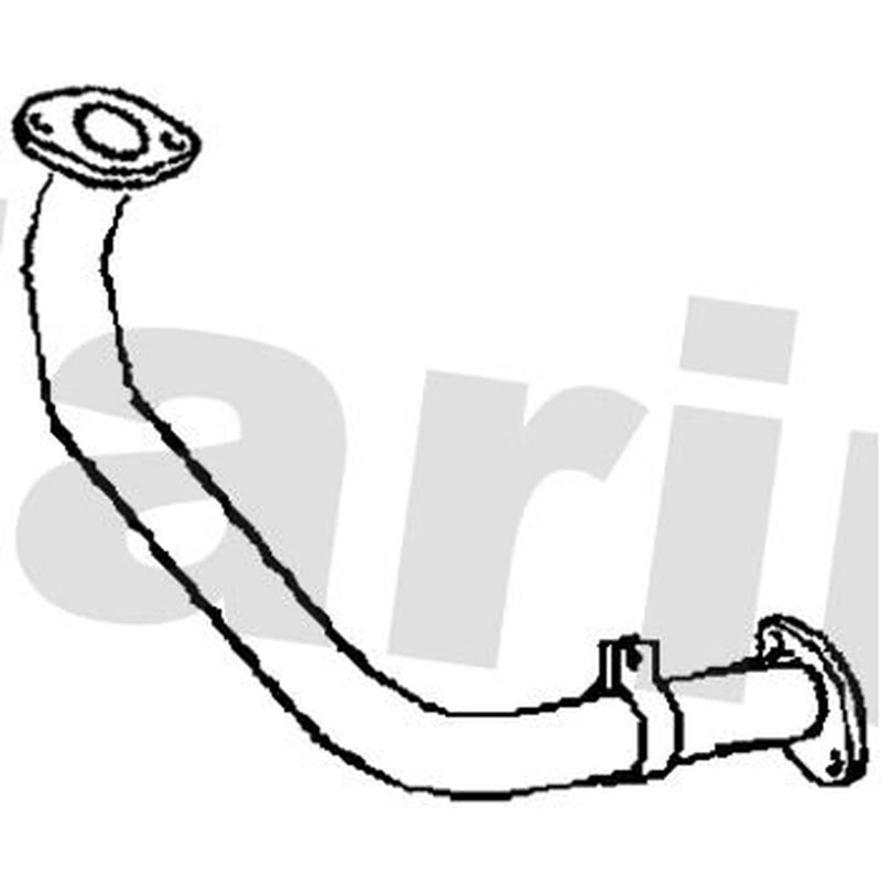 Klarius Exhaust Pipe OD fits Mazda E 1997-2002