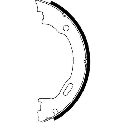 Mintex Parking Brake Shoe Set fits Chrysler 300C 2004-2023