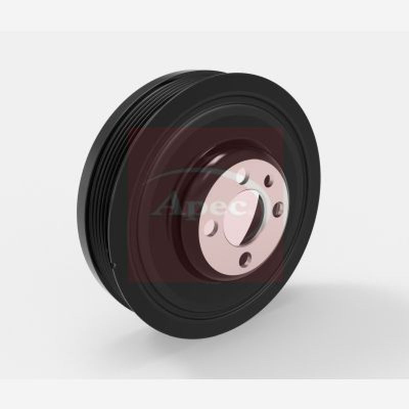 Apec Crank Shaft Belt Pulley fits Audi A1 2010-2015 1.6 2.0