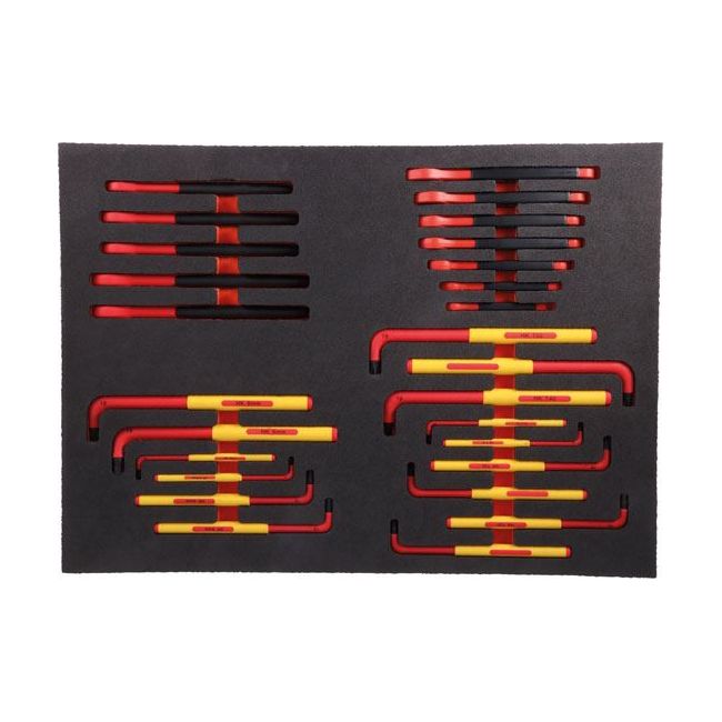 Laser Insulated Wrenches in Foam Inlay 8487 Laser - Dynamic Drive