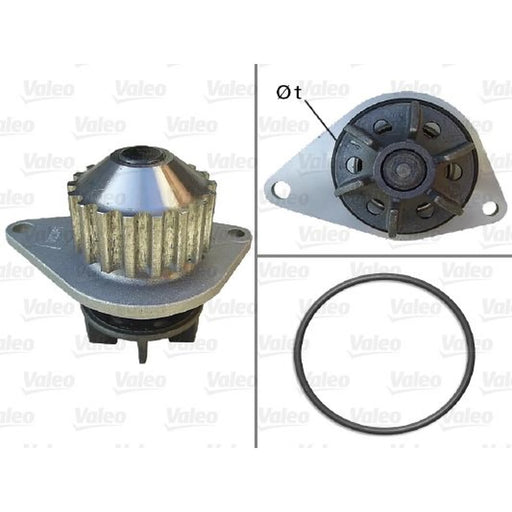 Valeo Engine Cooling Water Pump 506704