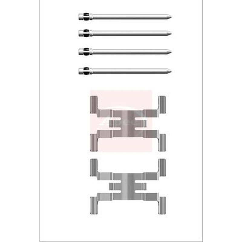 Apec Brake Pad Accessory Fitting Kit Front fits Alfa Romeo Giulia 2016 on 2.0