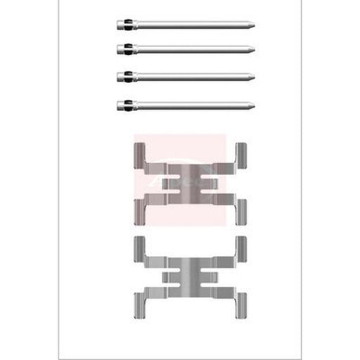 Apec Brake Pad Accessory Fitting Kit Front fits Alfa Romeo Giulia 2016 on 2.0