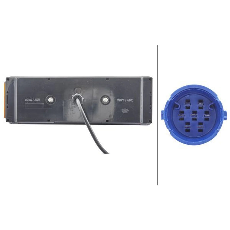 Hella Tail Light / Lamp R5W Right