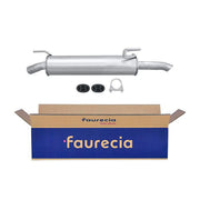 Hella End Silencer Rear fits Opel Astra F 1991-1998 1.4 1.6