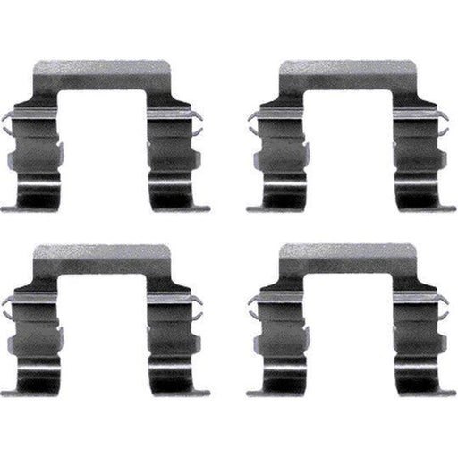 Mintex Brake Pad Accessory Fitting Kit Rear fits Hyundai Santamo 1999-2002 2.0