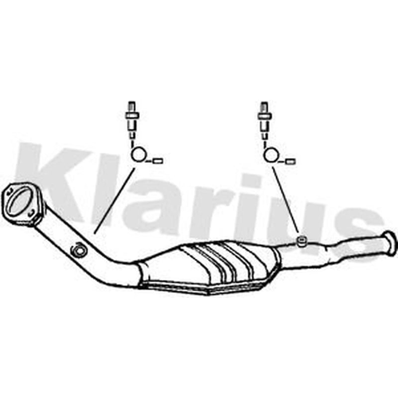 Klarius Catalyst Type Approved With Pipe fits Peugeot 306 1997-2001 1.8