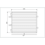 Valeo Air Conditioning Condenser 814172