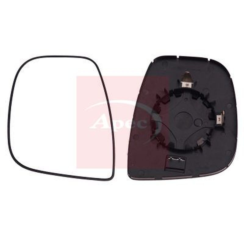 Apec Exterior Wing Mirror Glass Left fits Citroën Mpv 2008-2021 1.6