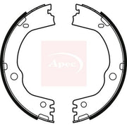 Apec Parking Brake Shoe Set fits Hyundai Santa Fé II 2009-2012 2.0 2.2