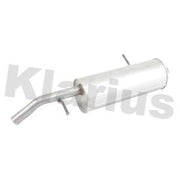 Klarius Box With Tail Pipe Rear fits Citroën C2 2003-2009 1.4