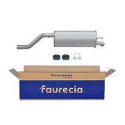 Hella End Silencer Rear fits Opel Corsa D 2006-2014 1.3
