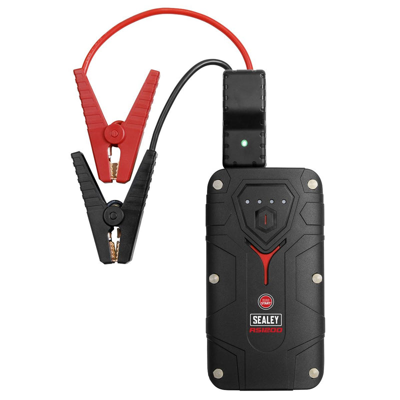 Sealey RoadStartï 1200A 12V Lithium-ion Jump Starter Power Pack RS1200 Sealey - Dynamic Drive