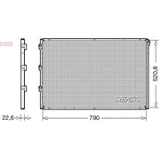 Denso Air Conditioning Condenser DCN99078
