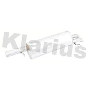 Klarius Box With Tail Pipe Rear fits Skoda Superb I 2001-2008 2.0