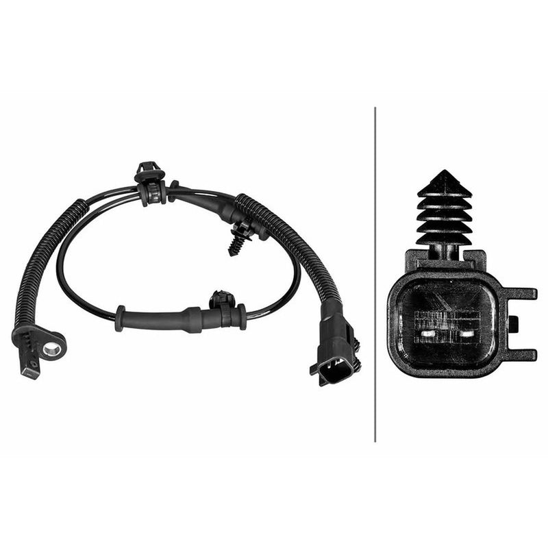 Hella ABS Wheel Speed Sensor Rear fits Jeep Grand Cherokee 2013 on 3.0 5.7