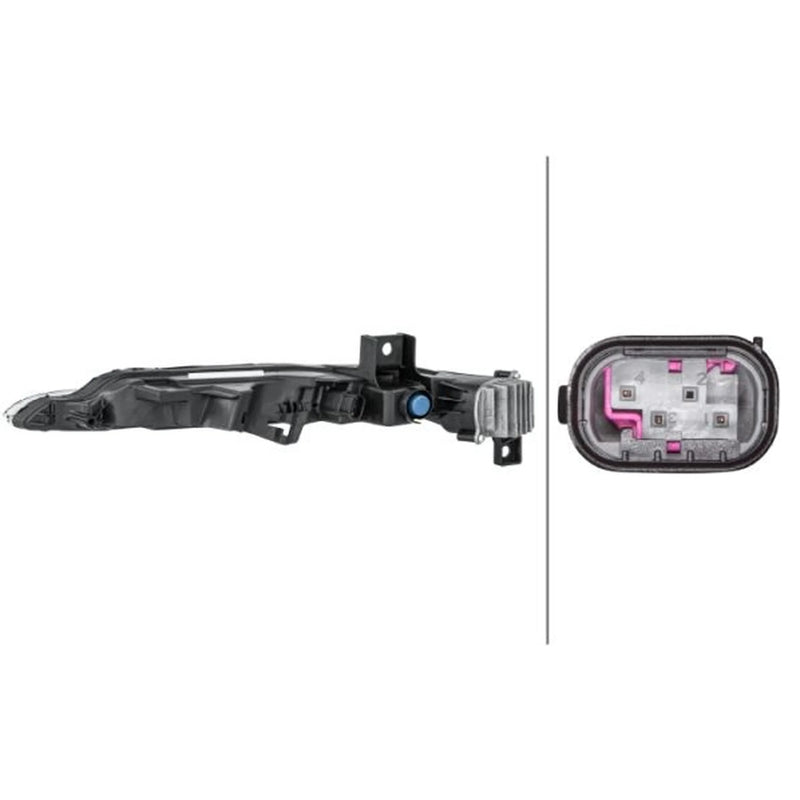 Hella Direction Indicator Light Right Front fits Porsche 911 2011-2020