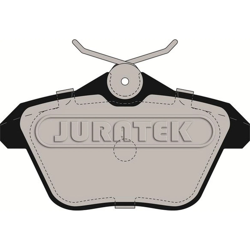 Juratek Rear Brake Pad Set fits Alfa Romeo 156 1997-2005 1.6 1.8 1.9 2.0 2.4 2.5