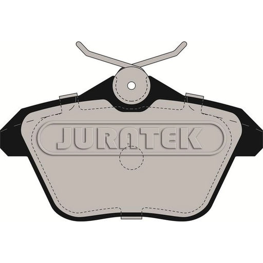 Juratek Rear Brake Pad Set fits Alfa Romeo 156 1997-2005 1.6 1.8 1.9 2.0 2.4 2.5