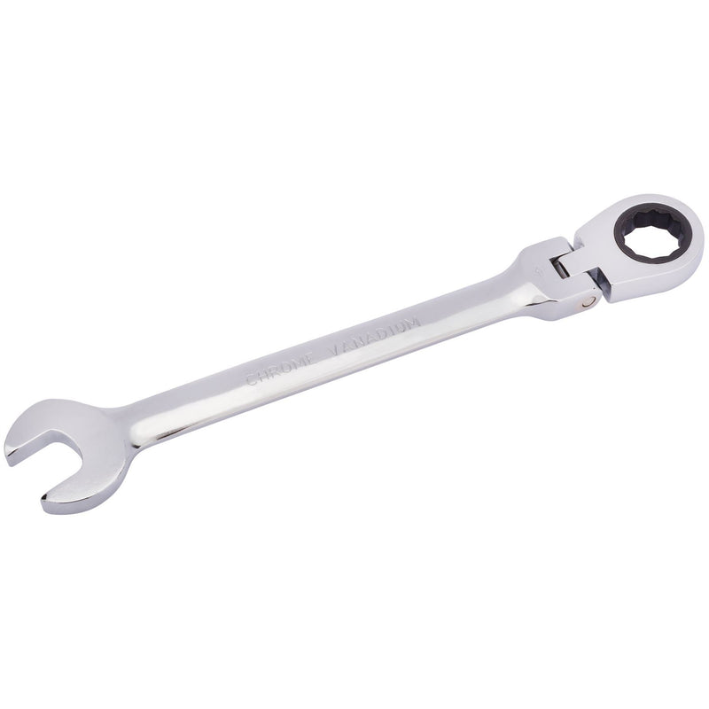 Draper HI-TORQ Metric Flexible Head Ratcheting Combination Spanner, 18mm Draper - Dynamic Drive