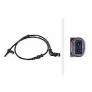 Hella ABS Wheel Speed Sensor Front 6PU 358 252-031