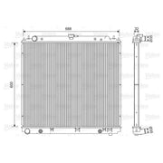 Valeo Engine Radiator 701566
