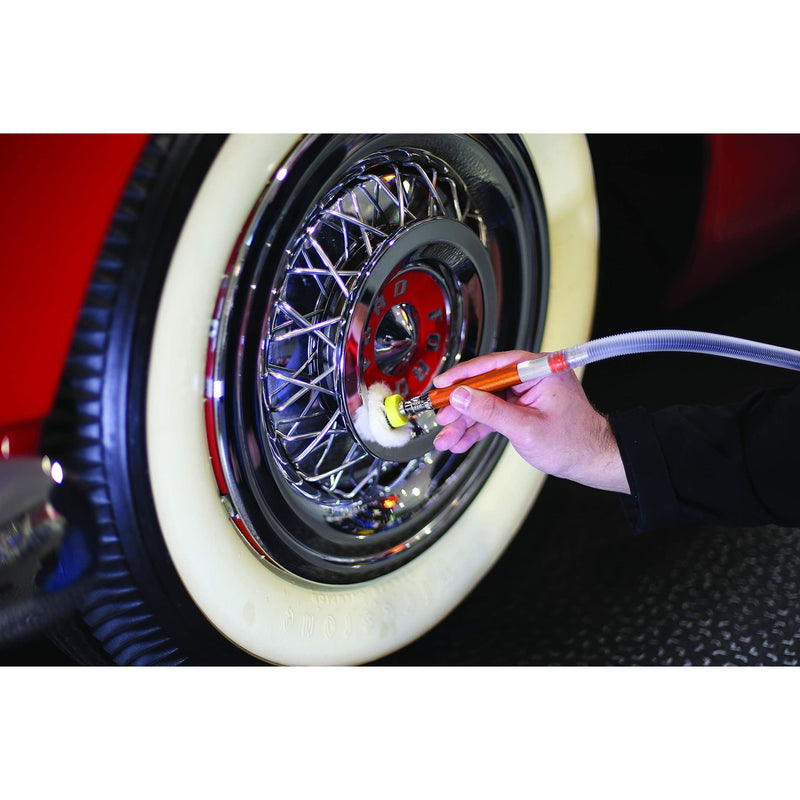 Power-Tec Buffing Lambswool Pad Set 2pc 92567 Power-Tec - Dynamic Drive