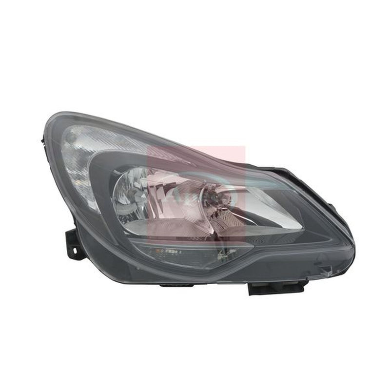 Apec Headlight Headlamp H7/H1 Right fits Opel Corsa D 2006-2014