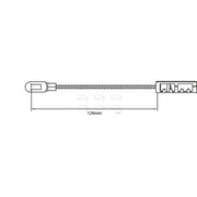 Apec Handbrake Cable Right Rear CAB1487
