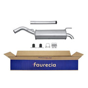 Hella End Silencer Rear fits Seat Inca 1995-2003 1.7 1.9