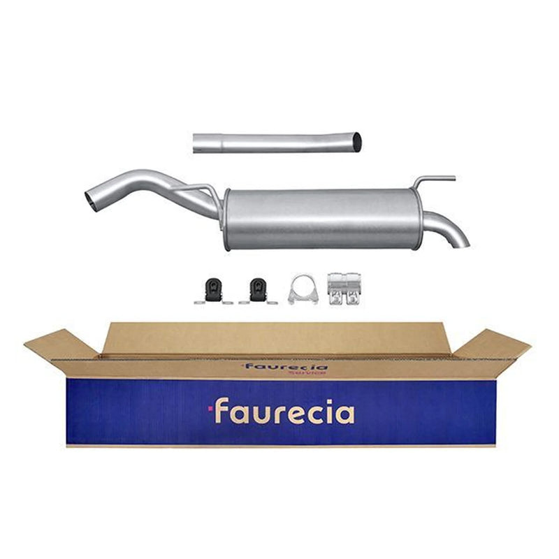 Hella End Silencer Rear fits Seat Inca 1995-2003 1.7 1.9