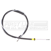 First Line Handbrake Cable Left Rear fits Citroën C-Elysee 2012-2018 1.2 1.5 1.6