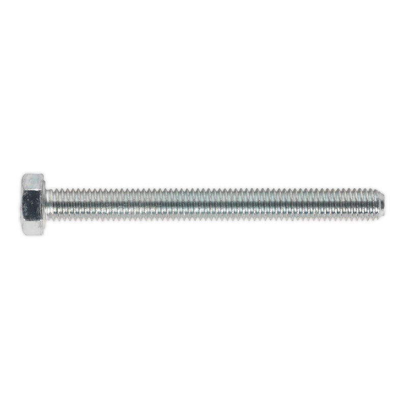 Sealey HT Setscrew M5 x 50mm 8.8 Zinc DIN 933 Pack of 50 SS550 Sealey  - Dynamic Drive