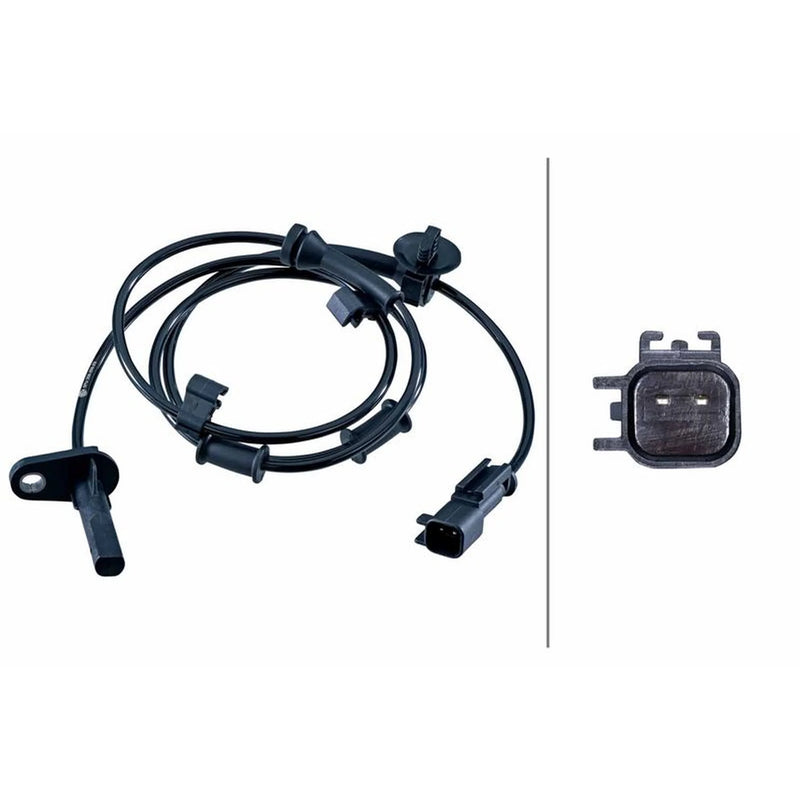 Hella ABS Wheel Speed Sensor Rear 6PU 358 268-291