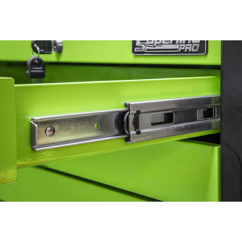 Superline Pro Superline PRO Push-to-Open Topchest 4 Drawer - Green APPD4G Superline Pro - Dynamic Drive