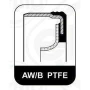Elring Crankshaft Shaft Seal OD ID Wide 345.000