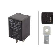 Hella Indicator Flasher Relay fits Daf 75 Cf 2001 on