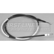 First Line Handbrake Cable Left Rear fits Audi A4 B6 2000-2005 1.8 1.9 2.5 3.0