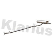 Klarius Box With Tail Pipe Rear fits Nissan Qashqai I 2006-2013 1.5