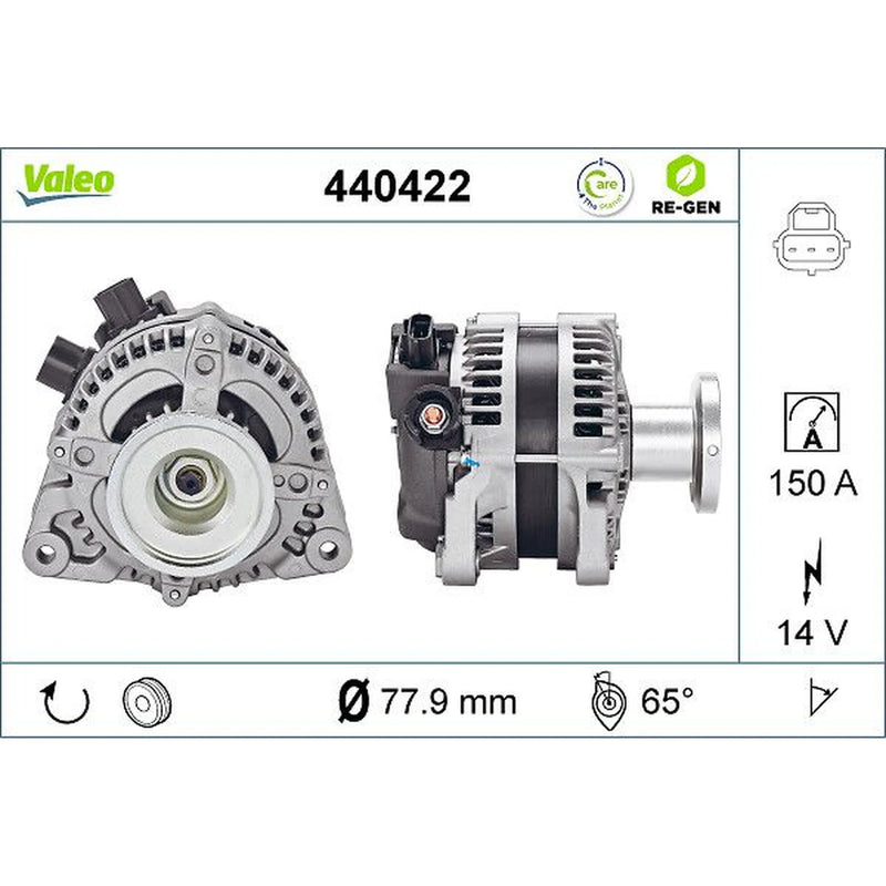 Klarius Car Alternator 12V
