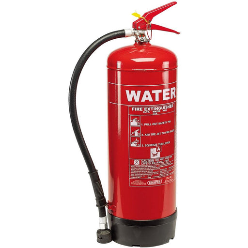 Draper Pressurized Water Fire Extinguisher, 9L 21675 Draper - Dynamic Drive