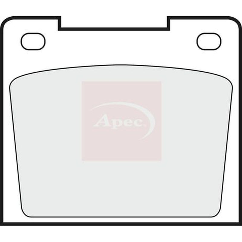 Apec Front Brake Pad Set fits Caterham Seven 1980-2016 0.7 0.9 1.1 1.3 1.4 1.6