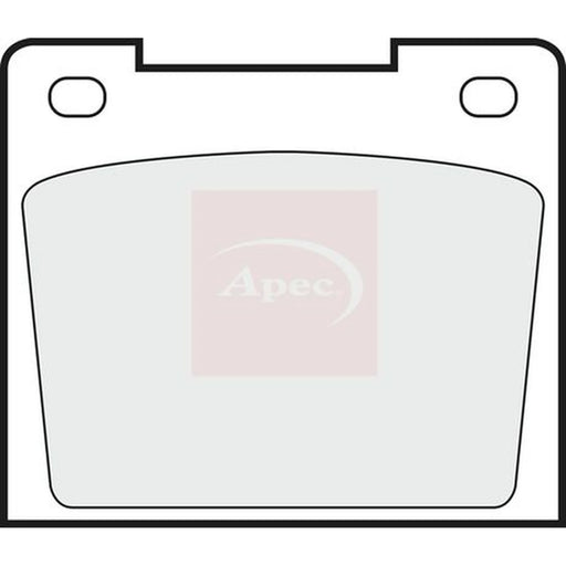 Apec Front Brake Pad Set PAD538