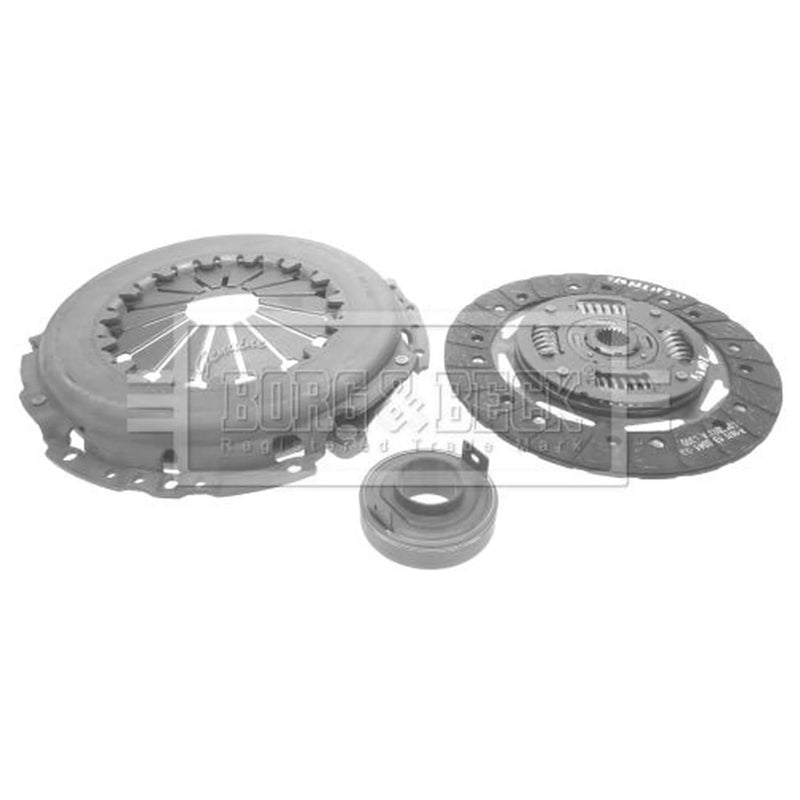 Borg & Beck Clutch Kit Set 3pc 225mm HK2272